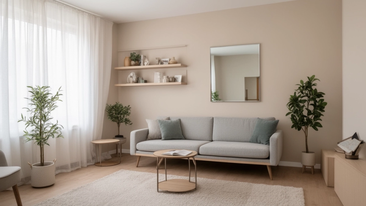 aranżacja małego salonu