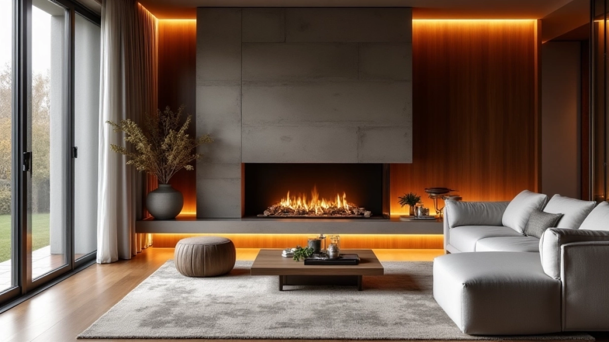 Jaki kominek do salonu 40m2