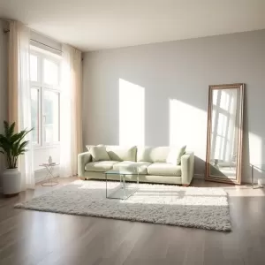 Ciemny salon jak rozjaśnić