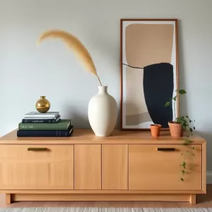 Co postawić na komodzie w salonie