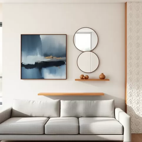 Co powiesić na ścianę w salonie