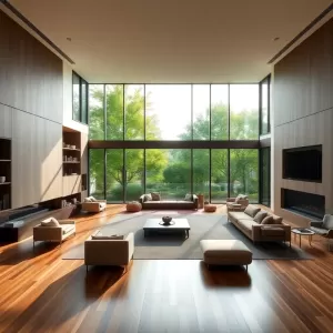 Dom w rododendronach 6 salon