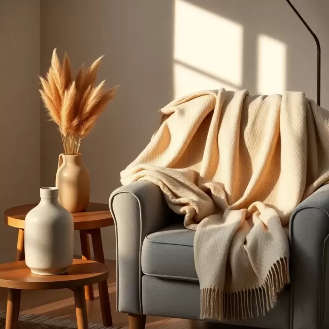 Jak ocieplić salon dodatkami