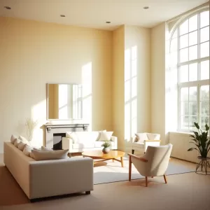 Jak rozjaśnić ciemny salon