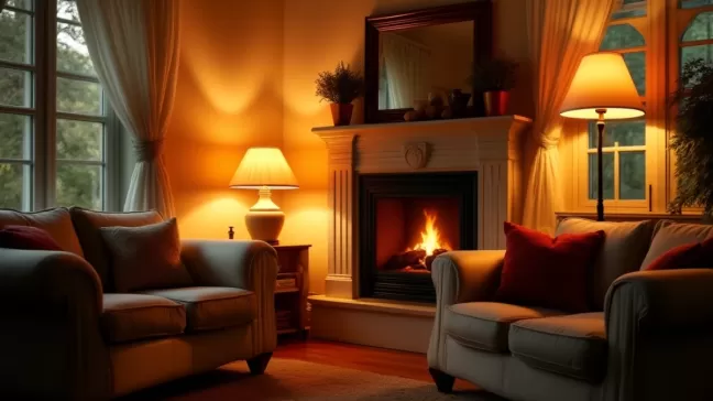 Jaka barwa światła do salonu