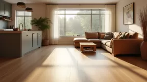 Jaka podłoga do kuchni z salonem