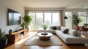 Jaka wielkość salonu z jadalnią