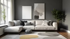 Jaki dywan do szarego salonu