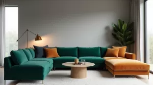 Jaki kolor kanapy do szarego salonu