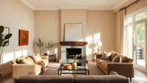 Jaki kolor pasuje do beżu w salonie