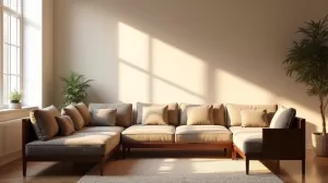 Jaki kolor ścian do mebli wenge w salonie