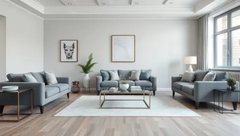 Jaki kolor ścian do szarych mebli w salonie