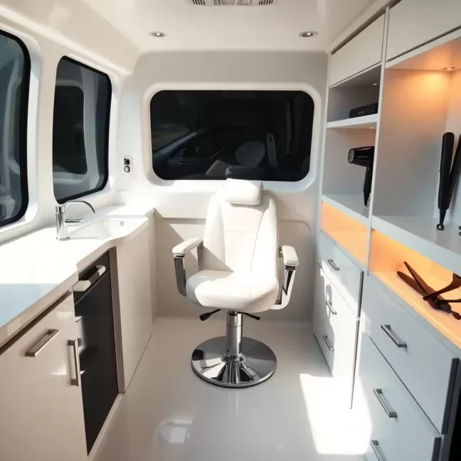 Mobilny salon fryzjerski a sanepid