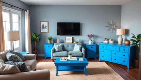 Na jaki kolor pomalować meble w salonie