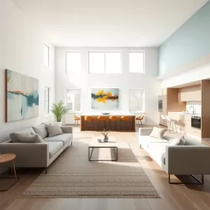 Na jaki kolor pomalować salon z aneksem