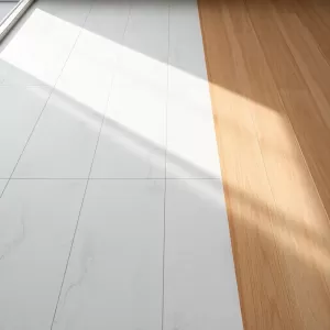 Płytki czy panele w salonie