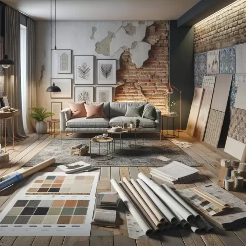 remont salonu inspiracje