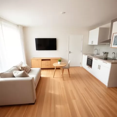 Salon z aneksem 27m2