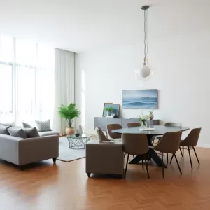 Salon z jadalnią 25m2