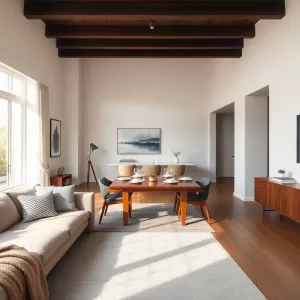 Salon z jadalnią inspiracje