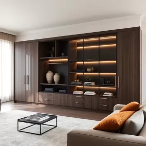 Szafa w salonie inspiracje