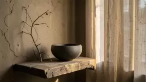 styl wabi sabi salon