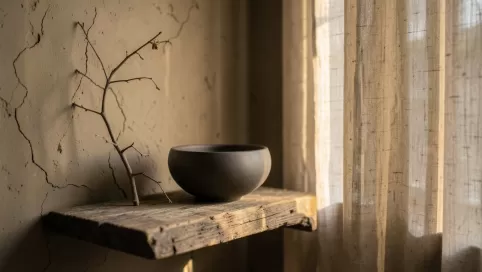 styl wabi sabi salon